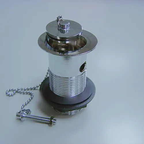 Residuos del lavabo del resorte del lavabo del cuarto de baño con el cuerpo sólido del enchufe de latón