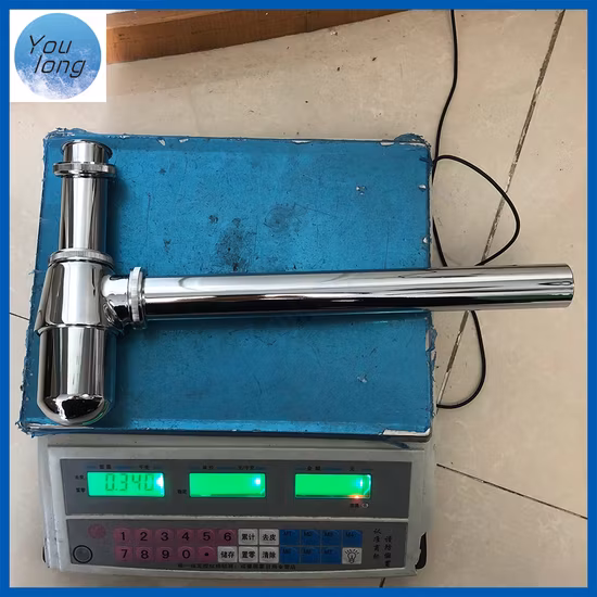 Trampa de botella barata del drenaje de residuos del fregadero del colador de la botella del lavabo de la aleación del cinc