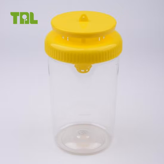 Trampa para moscas de plástico, botella, trampa para insectos voladores, trampa para moscas para matar moscas